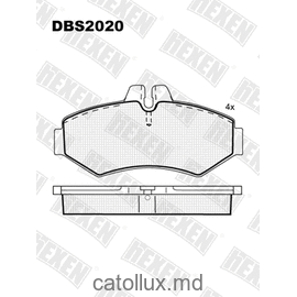 DBS2020 (SP 233) (T1170) * Mercedes Sprinter 208-312 / VW LT 28-46 spata 