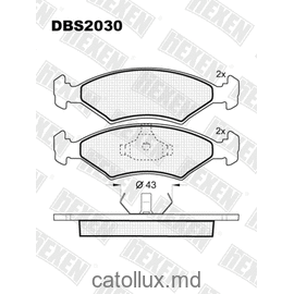 DBS2030 (SP 108) (T4017) * Ford Escort,Fiesta,Orion,Sierra fata 