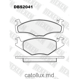 DBS2041 (SP 115) (T0388) * VW Golf,Jetta,Passat,Vento fata 