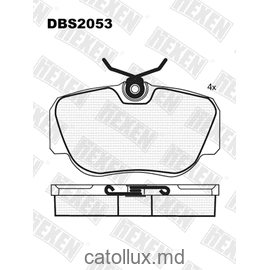 DBS2053 (SP 124) (T 0352)*  Mercedes 190 (W201) fata 