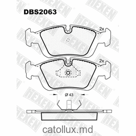 DBS2063 (SP 164) (T1037) * BMW 3 (E36), Z3 (E36) fata 