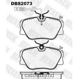 DBS2073 (SP 167) (T5005) *  Mercedes E-Classe(W124) fata 