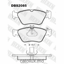 DBS2085 (SP 226) (T1091)* Mercedes C-Classe(W202),E-Classe(W210) fata.(+senzor) 