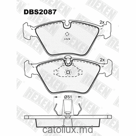 DBS2087 (SP 138) (T1103)* BMW 5 (E39) fata 