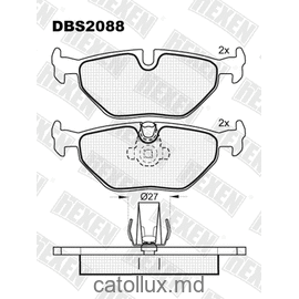 DBS2088 (SP 184) (T1104)* BMW 5 (E39) fata 