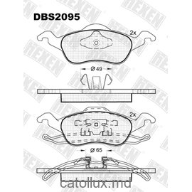DBS2095 (SP 237) (T1167) * Ford  Focus fata 