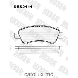 Partner fata DBS2111 SP 314 T5166 Citroen Berlingo C2 C4 Peugeot 206 307 