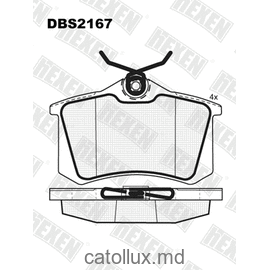 DBS2167 (SP 113) *Audi,Seat,Skoda,VW spate 