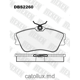 DBS2260 SP 250 T5140 * VW Transporter T4 15 fata . +senzor 