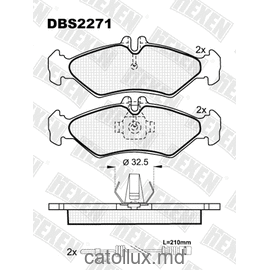 DBS2271 (SP 301) (T1142)  * Mercedes Sprinter / VW LT 28-35spate 