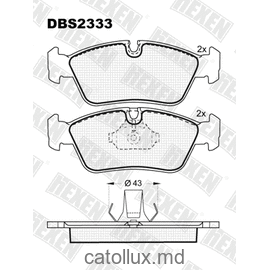 DBS2333 (T1177) * BMW 3 (E36),3 (E46),Z 3,Z 4 fata 