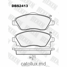 DBS2413 (SP 320) (T5128) * Opel Combo,Corsa C,Meriva,Tigra   (01-) fata 