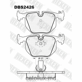 DBS2426 (SP 271) (T1117) * BMW 5 (E39), 7 (E38) , X3 (E83) , X5 (E53) spate 