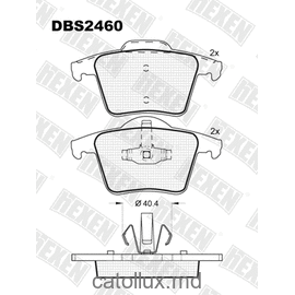 DBS2460 (T1394) * Volvo XC90 spate 