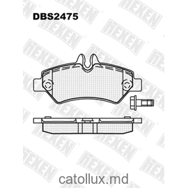 DBS2475 (SP 413) (C3016)* Mercedes Sprinter, VW Crafter spate(+senzor) 