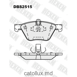 DBS2515 (SP 427) (T1448) * BMW 1 (E81, E82) 3 (E90, E91), 5 (E60, E61), X1 (E84) fata 