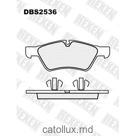 DBS2536 (SP 352) (T1519) * Mercedes GL-Class (X164), M-Class (W164), R-Class fata 
