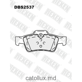 DBS2537 (SP 353) (T1455) * Mercedes GL-Class (X164), M-Class (W164), R-Class fata 