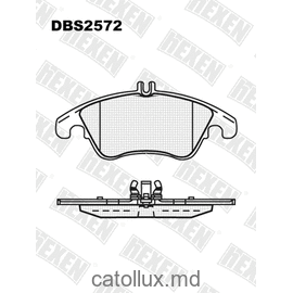 DBS2572 (T1624) * Mercedes C-Class (W204), E-Class (W212)  fata 