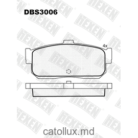 DBS3006 (SP 139) (T3028) * Nissan Almera,Primera(W10),Sunny(N14) spate 