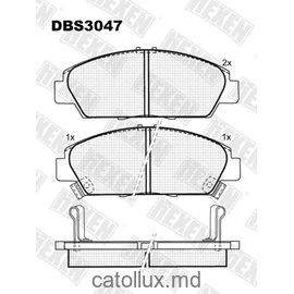 DBS3047 (SP 203) (FDB904) * Honda Accord , Prelude fata 