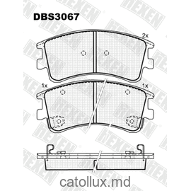 DBS3067 (SP 444) (T1429) * Mazda 6 -07 fata 
