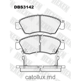 DBS3142 (SP 600) (T3024) * Honda Civic   (91-) fata 