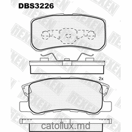 DBS3226 (SP 343) (T1276) * Mitsubishi Grandis,Pajero spate 
