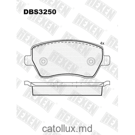 DBS3250 (SP 383) (T1399) * Nissan Micra, Note,Tiida / Renault Clio III,Kangoo II fata 
