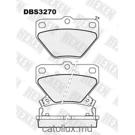 DBS3270 (SP 470) (T3117) * Toyota Corolla,Prius,Yaris spate 