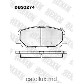 DBS3274 (T1316) * Lexus RX / Toyota Highlander fata 