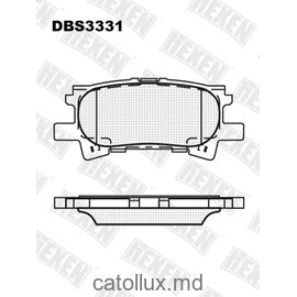 DBS3331 (SP 394) (T 1379)* Lexus RX / Toyota Harrier,Highlander spate 