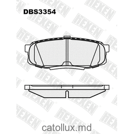 DBS3354 (SP 480) (T1750)* Lexus LX / Toyota Land Cruiser,Sequoia,Tundra spate 