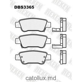 DBS3365 (T1729) * Honda CR-V III (07-) spate 
