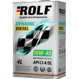Ulei de motor  Rolf Dynamic Diesel SAE 10W-40 API CI-4 SL 1L 