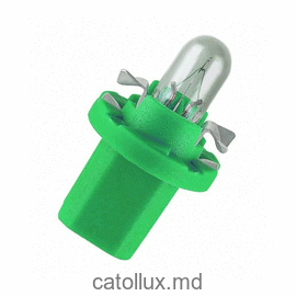 Автолампа OSRAM 12V 2W B8.5d lime green (2722MF) 