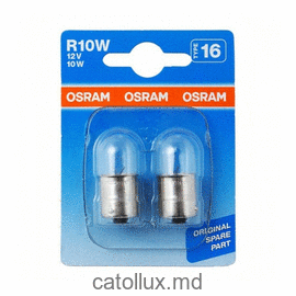 Автолампа OSRAM 12V R10W BA15s (5008-02B) 