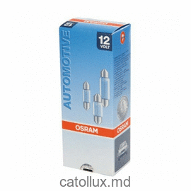 Автолампа OSRAM 12V C5W SV8.5-8 (6418) 