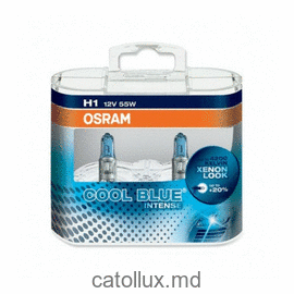 Автолампа OSRAM H1 Cool Blue Intense 4200K 12V 55W P14.5s (64150CBI BOX) 