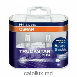 Автолампа OSRAM H1 TRUCKSTAR PRO 24V 70W P14.5s (64155TSP BOX) 
