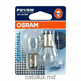 Автолампа OSRAM 12V P21/5W BAY15d (7528-02B) 