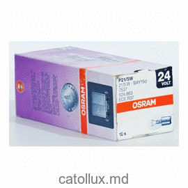 Автолампа OSRAM  24V P21/5W BAY15d (7537) 