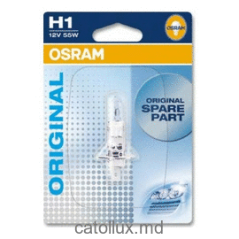 Автолампа OSRAM H1 12V 55W P14.5s (64150-01B) 