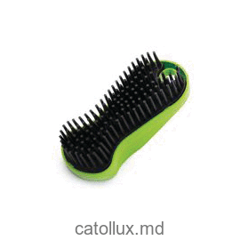 Perie de cauciuc pentru curătare animale 