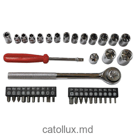 Набор головок и бит 39 предметов 1 4  dr.socket & bits set 