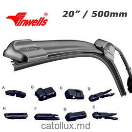 Perie stergator parbriz  Inwells  20 500mm pentru autoturisme 