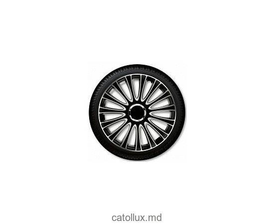 Колпаки для колес  13 Le Mans Pro Silver Black 