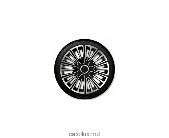 Колпаки для колес  13 Motion Silver Black 