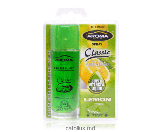 Aromatizator Aroma car pump spray classic  (lemon) 50ml. 