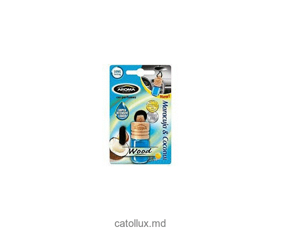 Ароматизатор Aroma car wood  (maracuja-coconut) 6ml. 